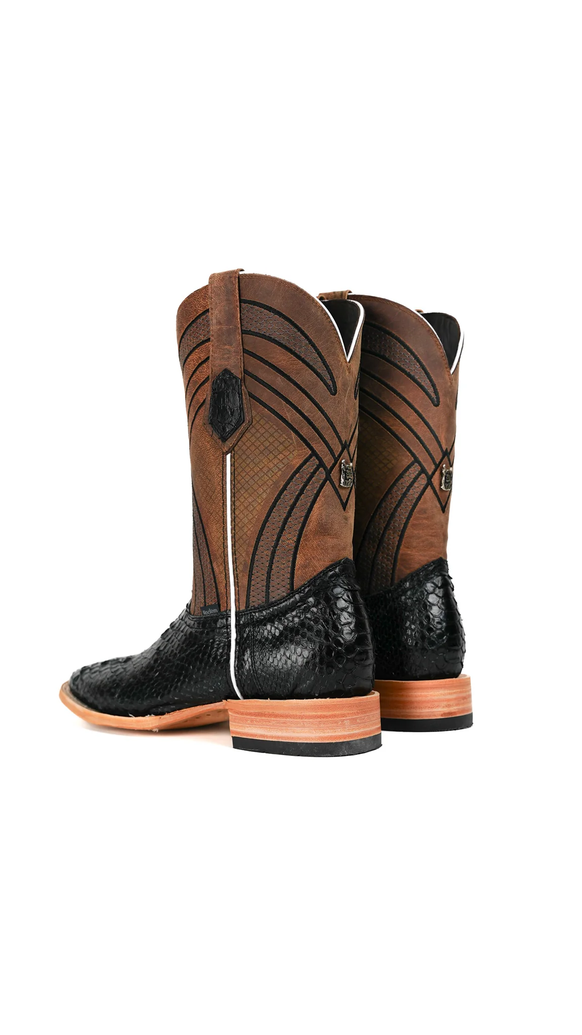 Monroe Python Exotic Square Toe Cowboy Boot - Image 26