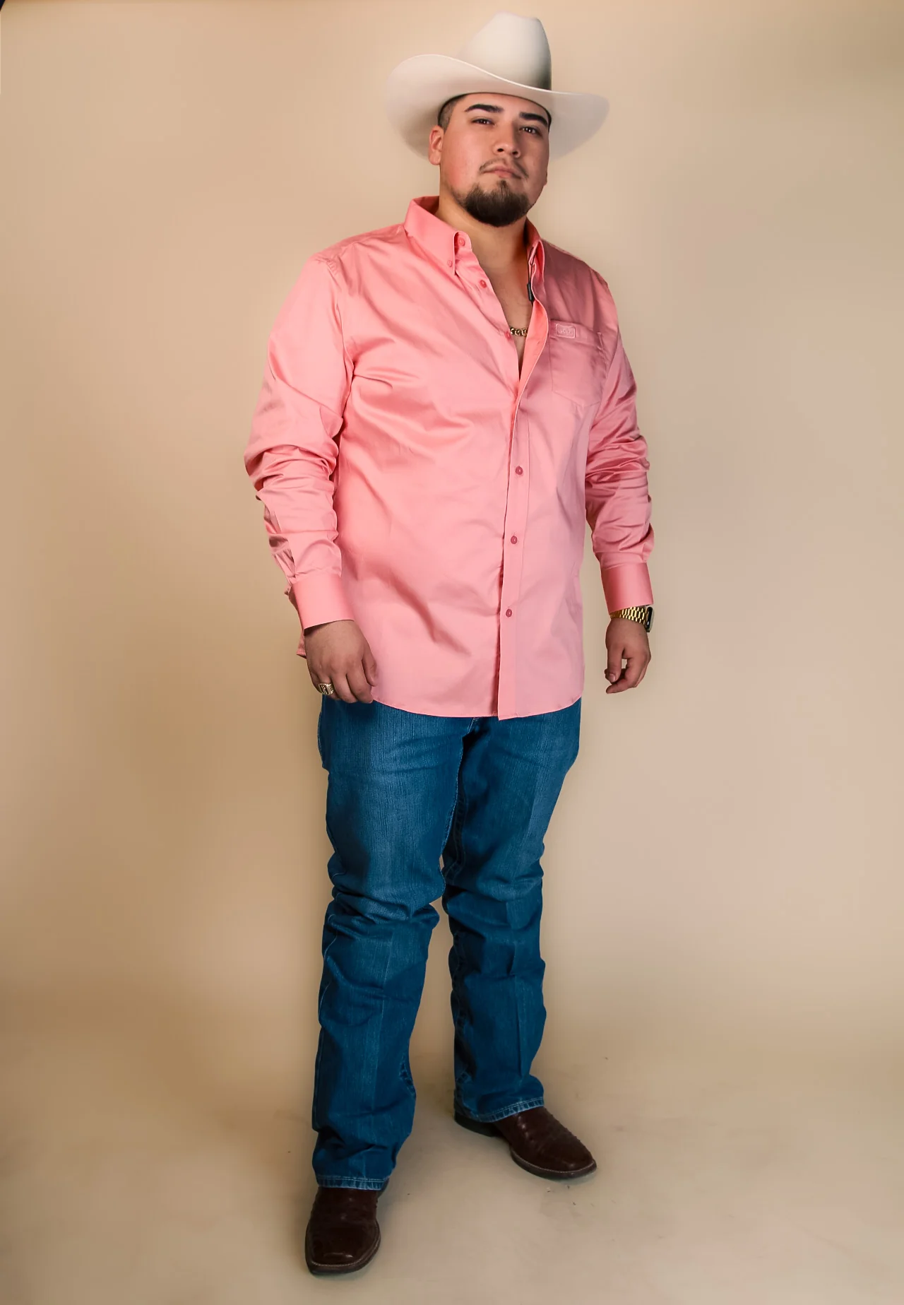 Montero Long Sleeve Rolex Button-Up - Image 3
