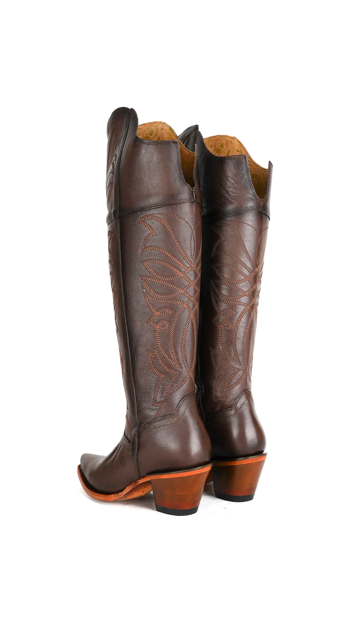 Myriam Knee High Snip Toe Cowgirl Boot - Image 15