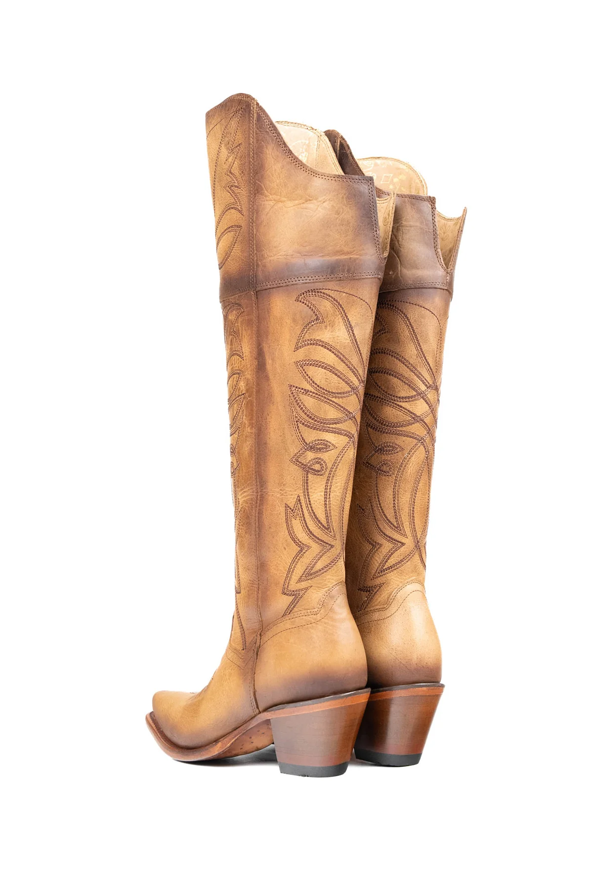Myriam Knee High Snip Toe Cowgirl Boot - Image 20