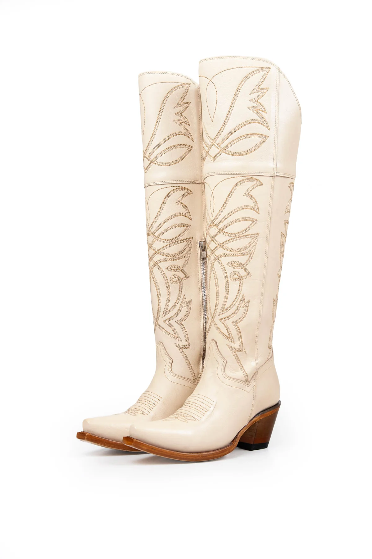 Myriam Knee High Snip Toe Cowgirl Boot - Image 7