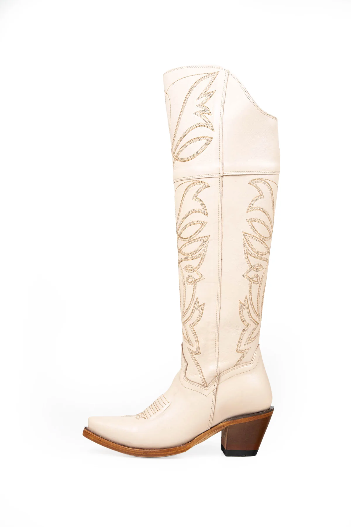 Myriam Knee High Snip Toe Cowgirl Boot - Image 8