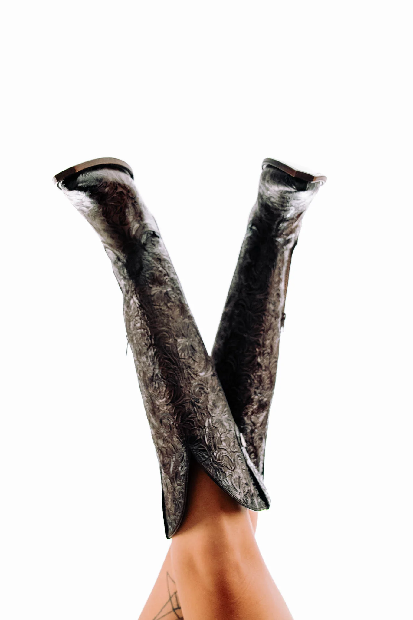 Nancy Tall Snip Toe Cowgirl Boot - Image 15