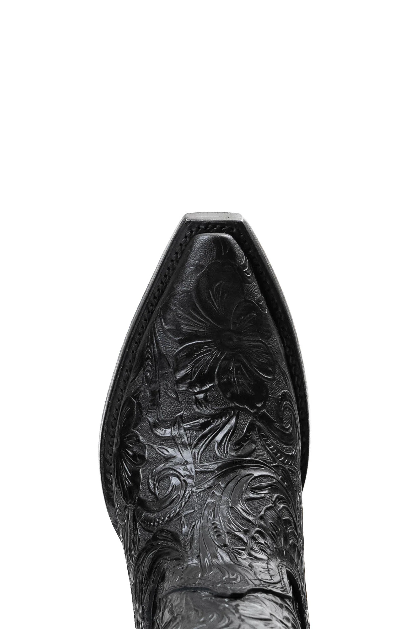 Nancy Tall Wide Calf Red Bottom Snip Toe Cowgirl Boot - Image 5
