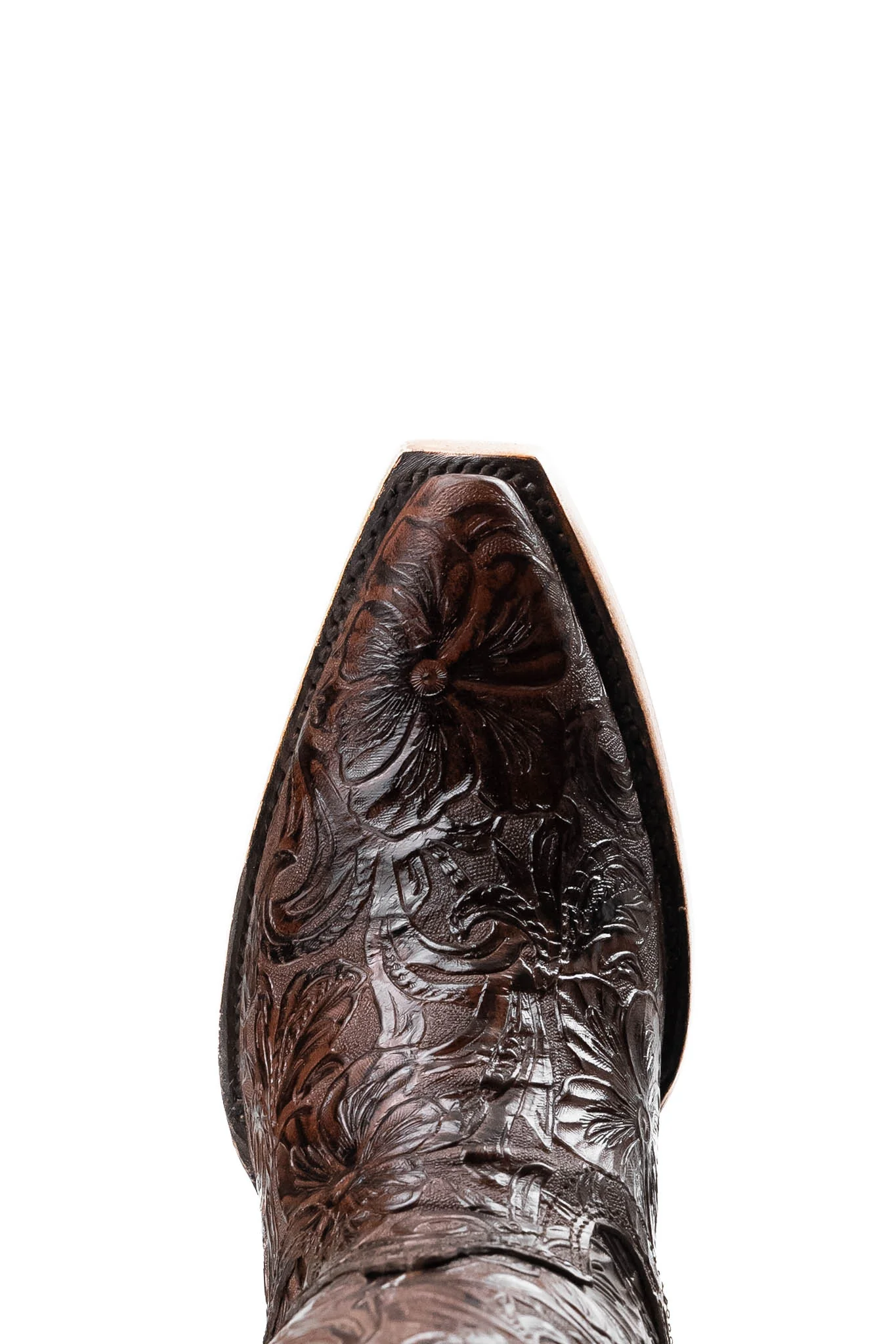 Nancy Tall Wide Calf Snip Toe Cowgirl Boot - Image 11