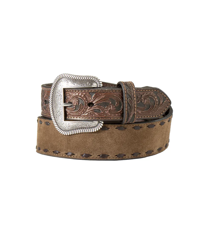 Nocona Coffee Roughout Western Cowboy Belt