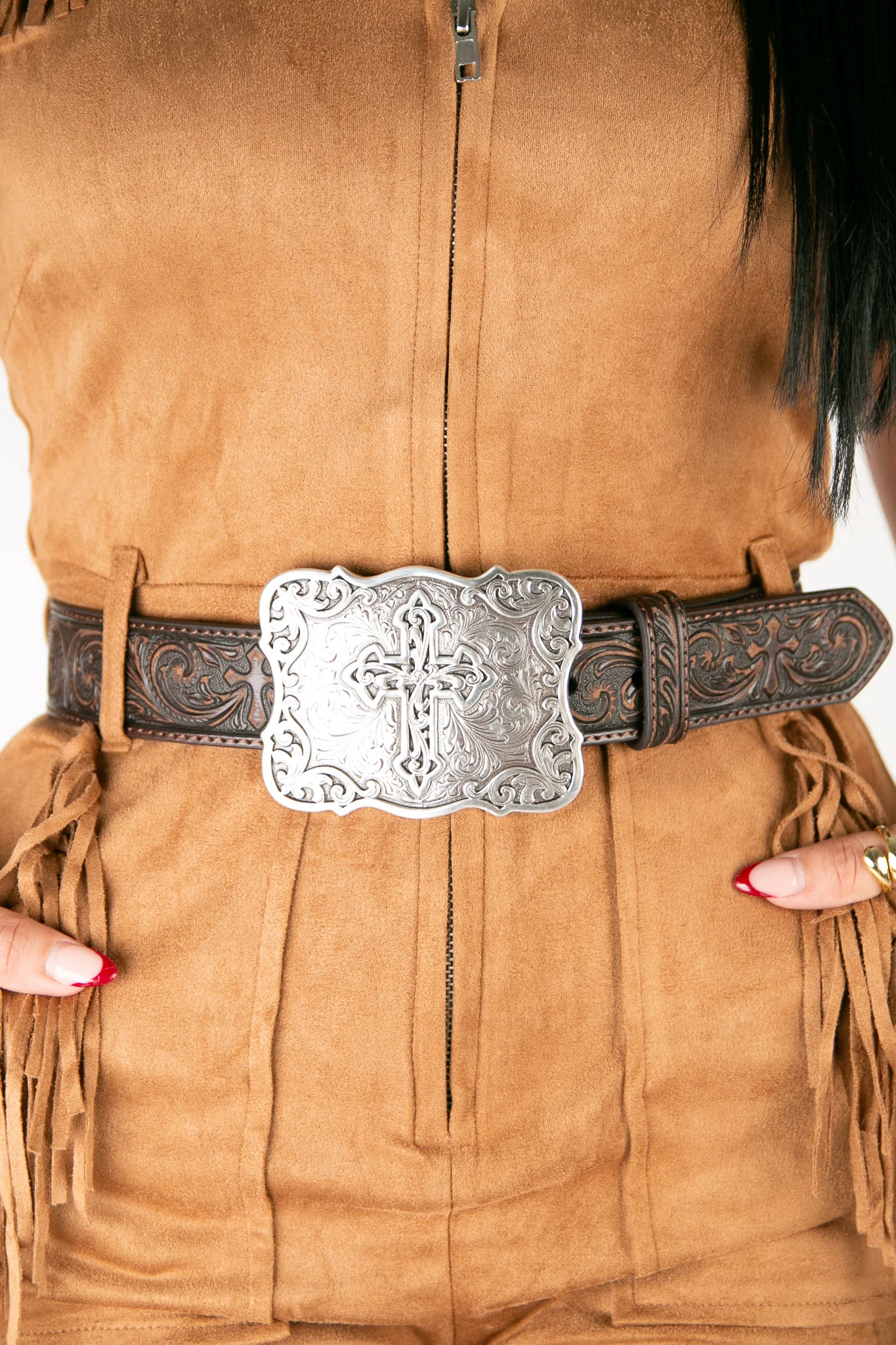 Nocona Cross Buckle Cowgirl Belt - Image 10