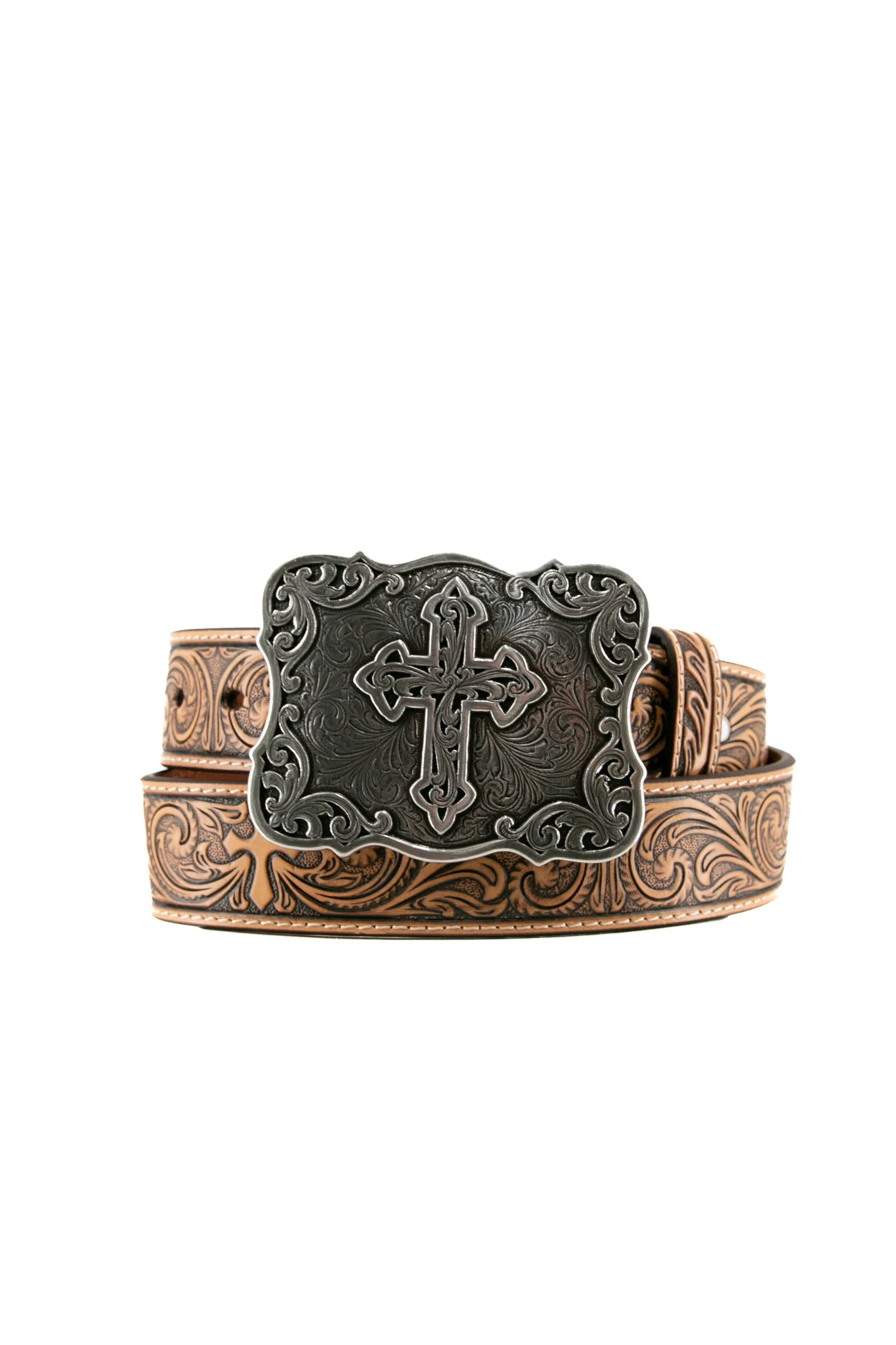 Nocona Cross Buckle Cowgirl Belt - Image 3
