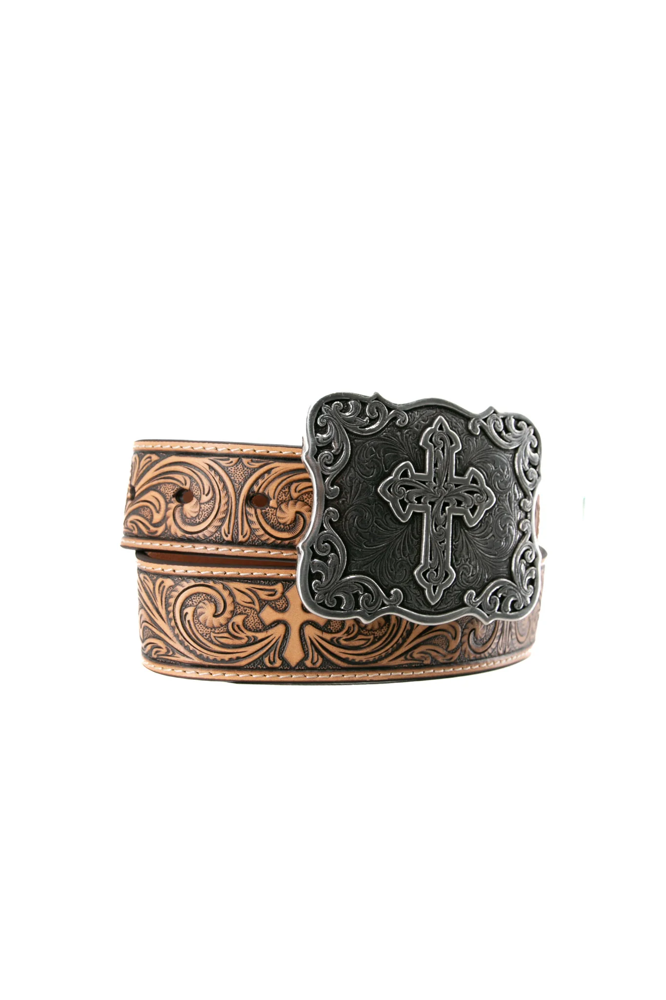 Nocona Cross Buckle Cowgirl Belt - Image 4