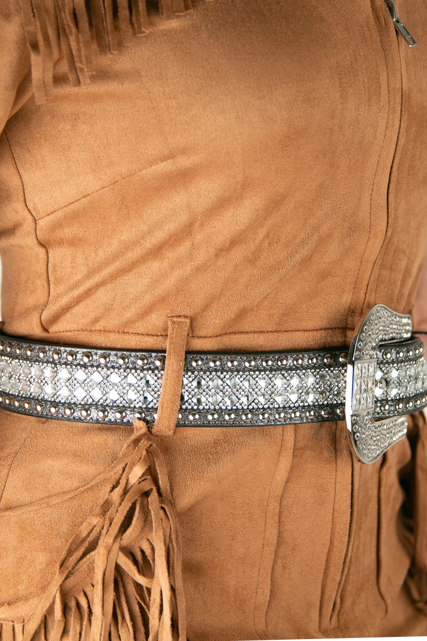 Nocona Studded Bling Cowgirl Belt - Image 4