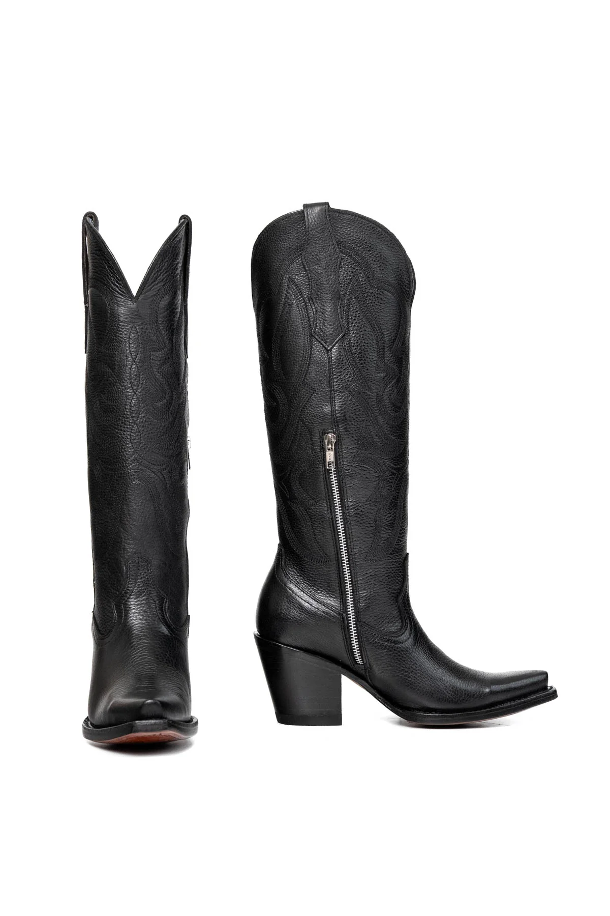 Odette Tall Snip Toe Cowgirl Boot - Image 10