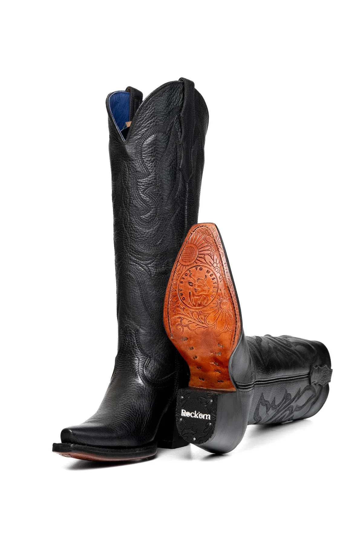 Odette Tall Snip Toe Cowgirl Boot - Image 11