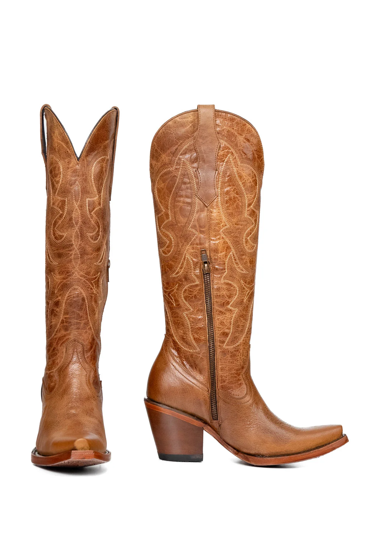 Odette Tall Snip Toe Cowgirl Boot - Image 16