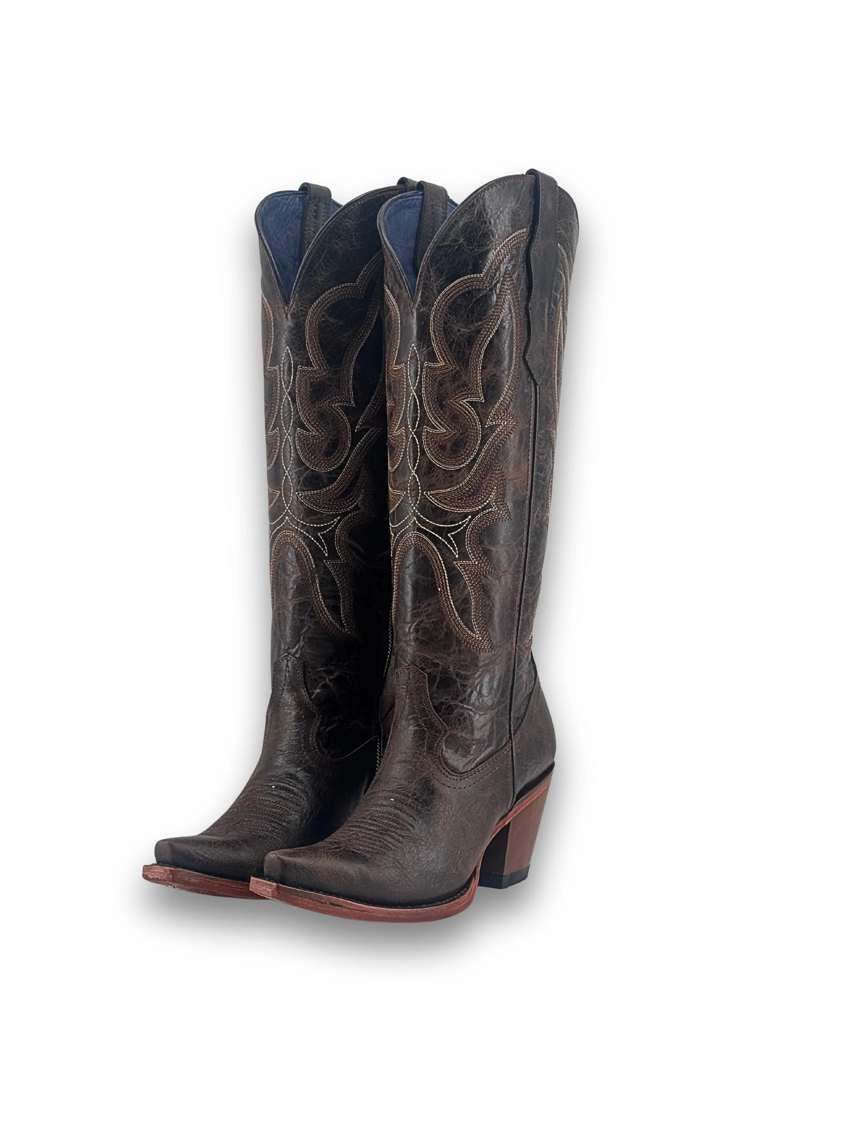 Odette Tall Snip Toe Cowgirl Boot - Image 19