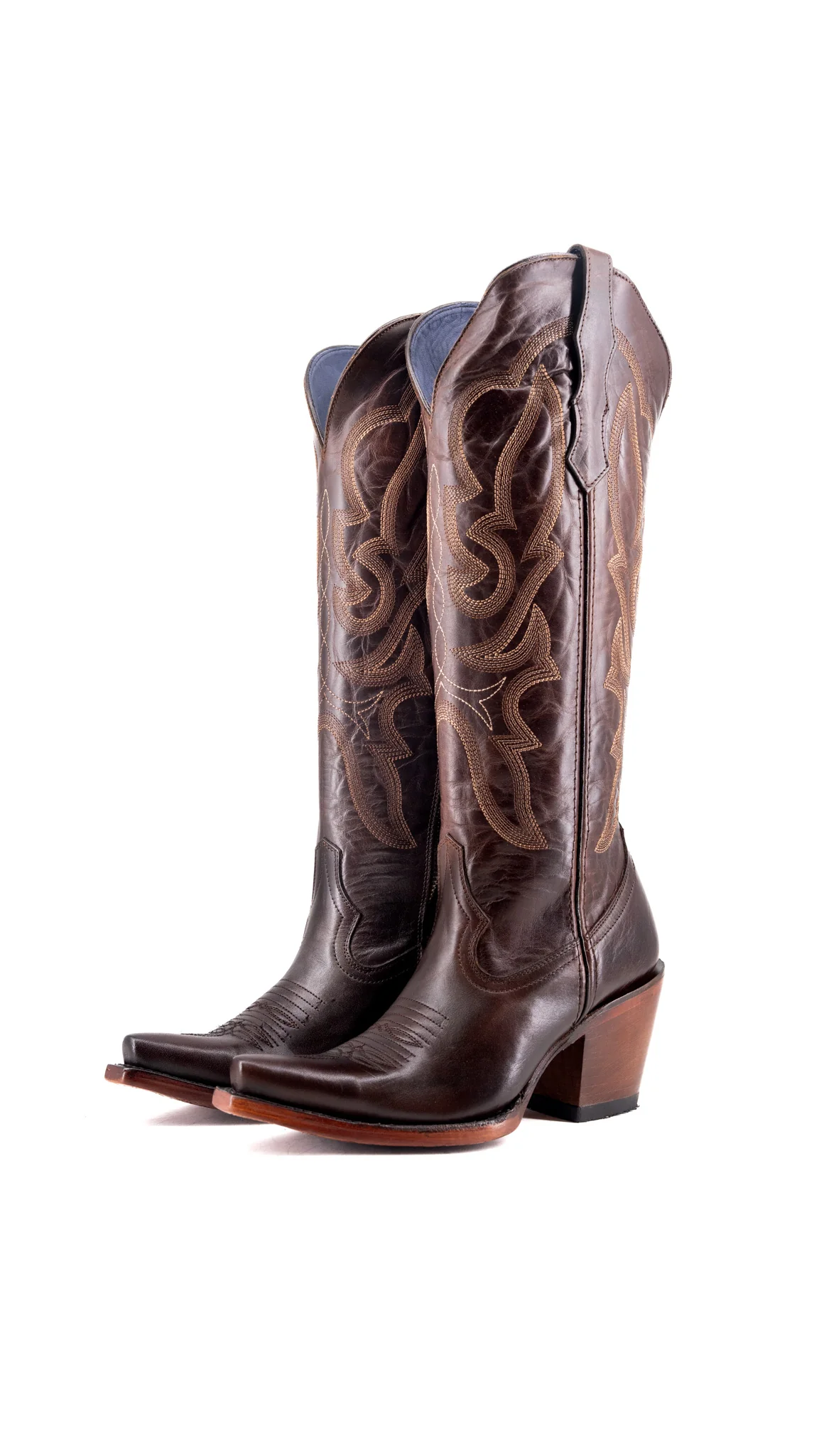 Odette Tall Snip Toe Cowgirl Boot - Image 20