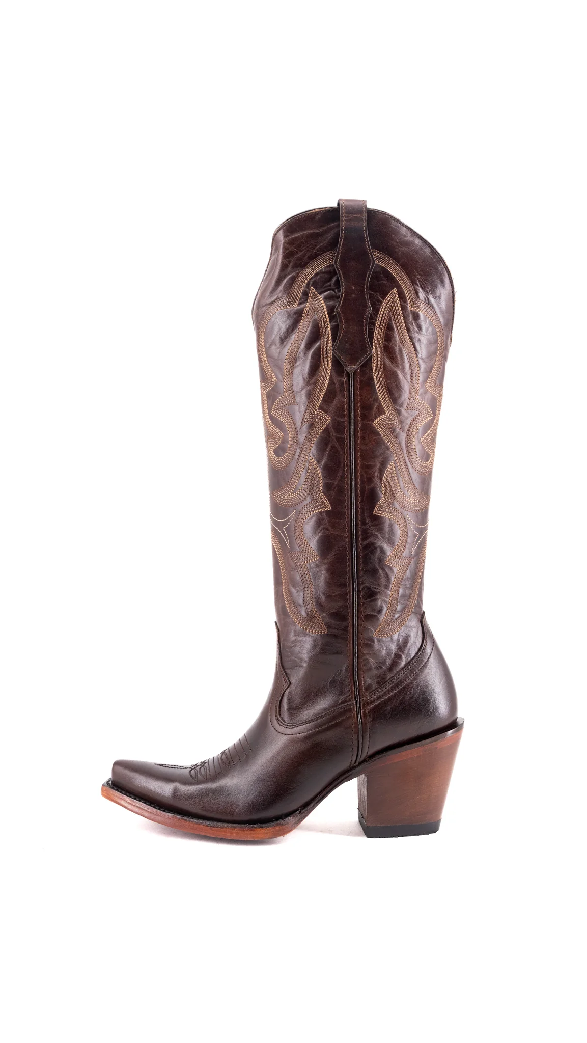 Odette Tall Snip Toe Cowgirl Boot - Image 21