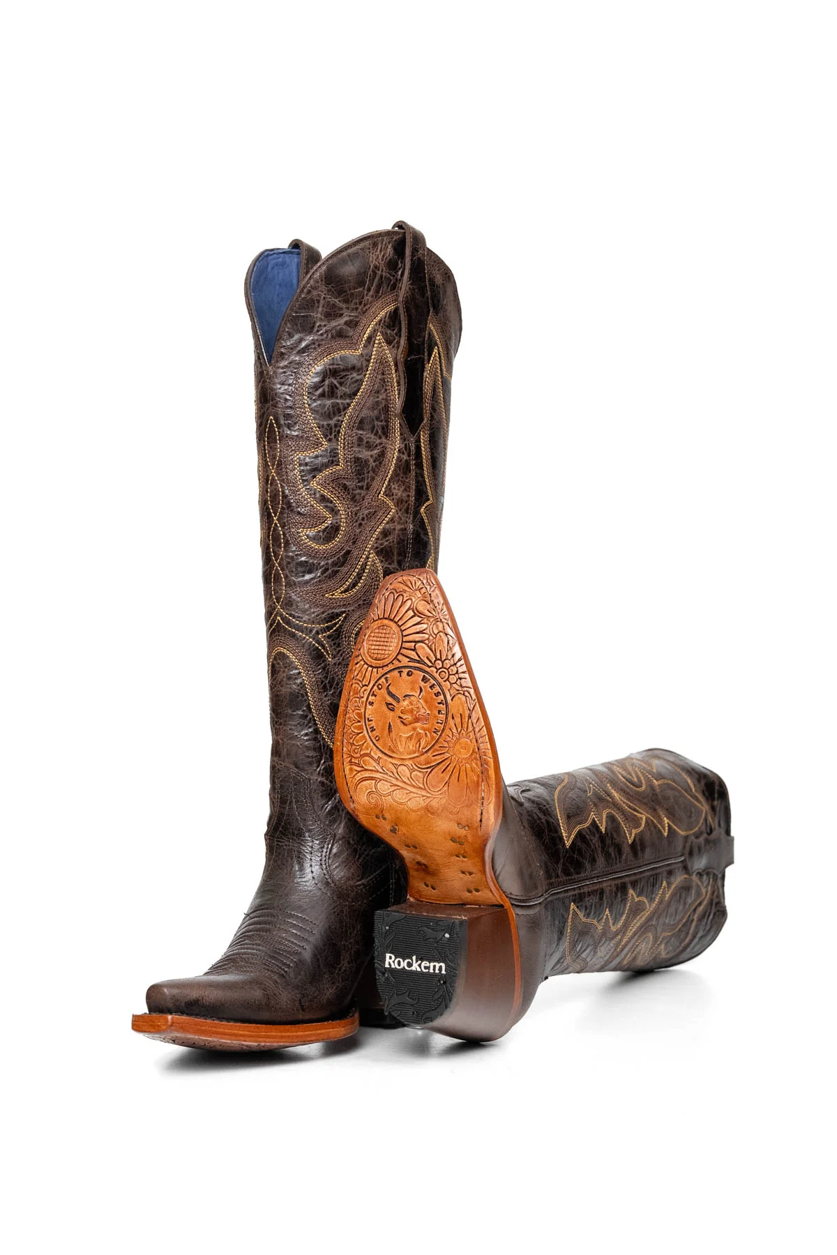 Odette Tall Snip Toe Cowgirl Boot - Image 5