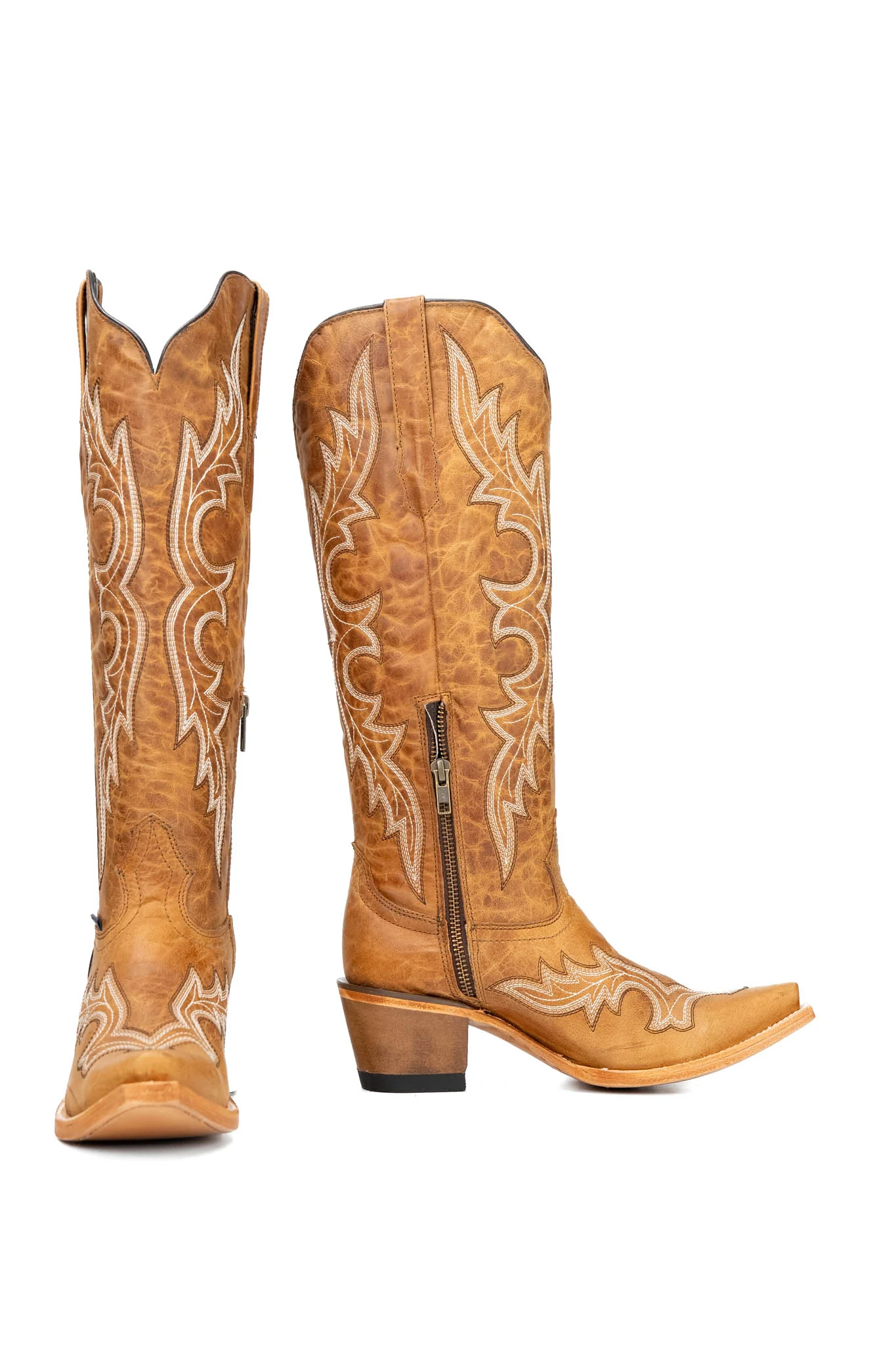 Renata Tall Snip Toe Cowgirl Boot - Image 11