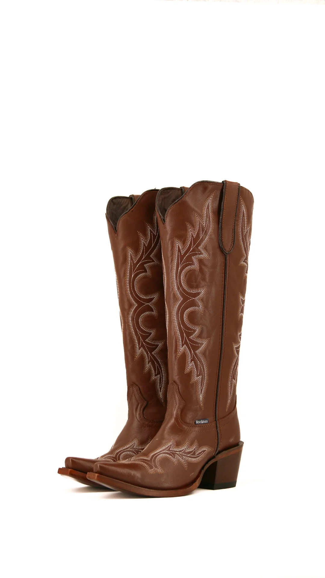 Renata Tall Snip Toe Cowgirl Boot - Image 13