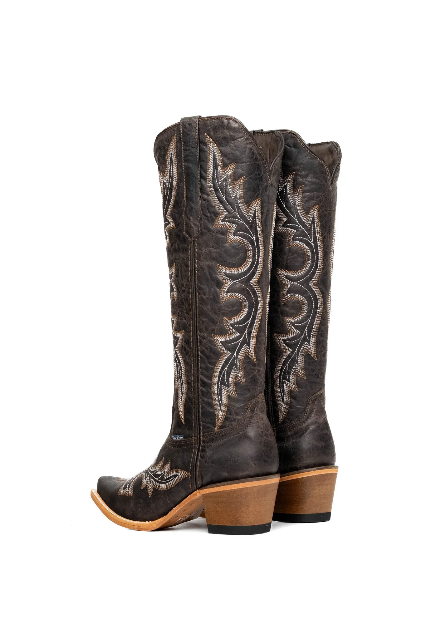 Renata Tall Snip Toe Cowgirl Boot - Image 4
