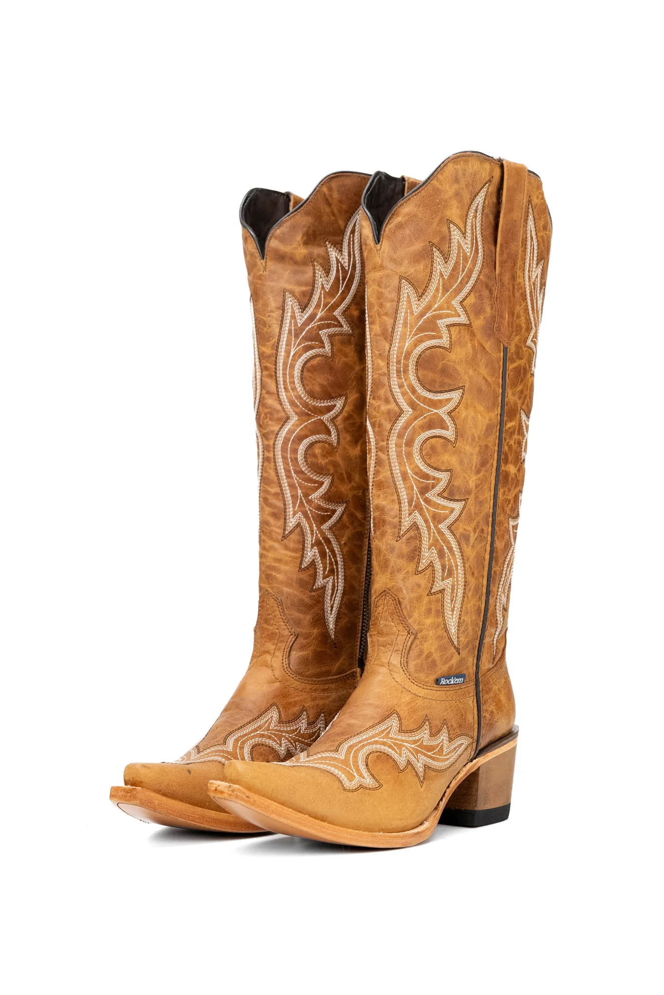 Renata Tall Snip Toe Cowgirl Boot - Image 7