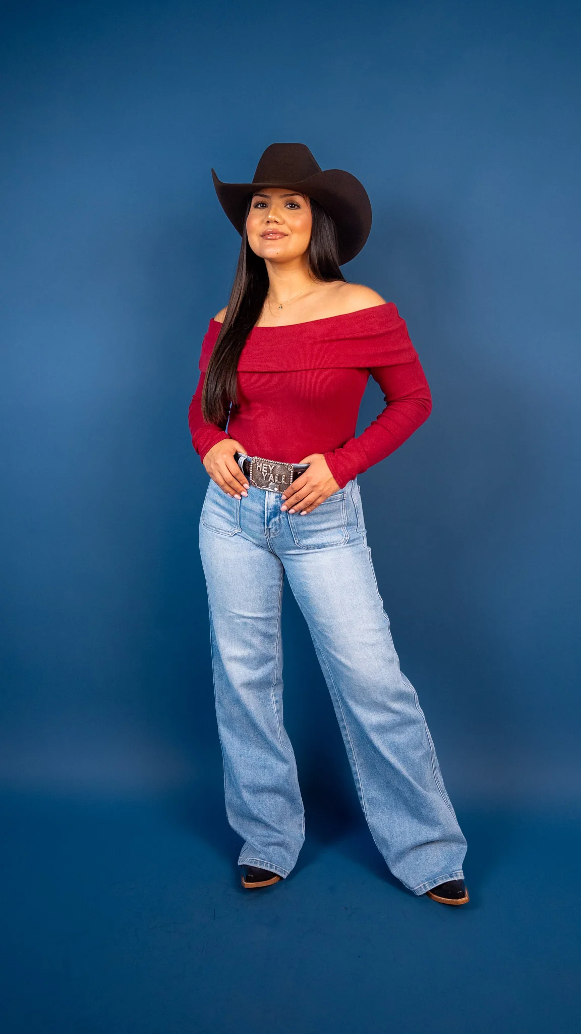 Cozy Ribbed Off-the-Shoulder Top - Image 4