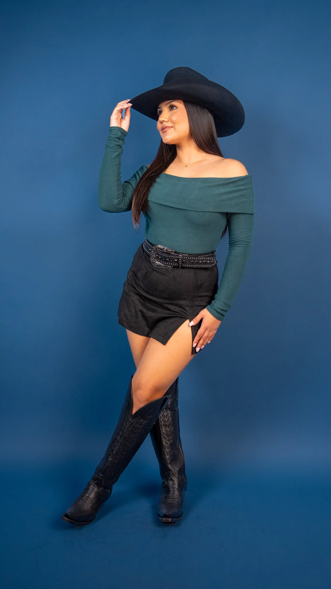 Cozy Ribbed Off-the-Shoulder Top - Image 6