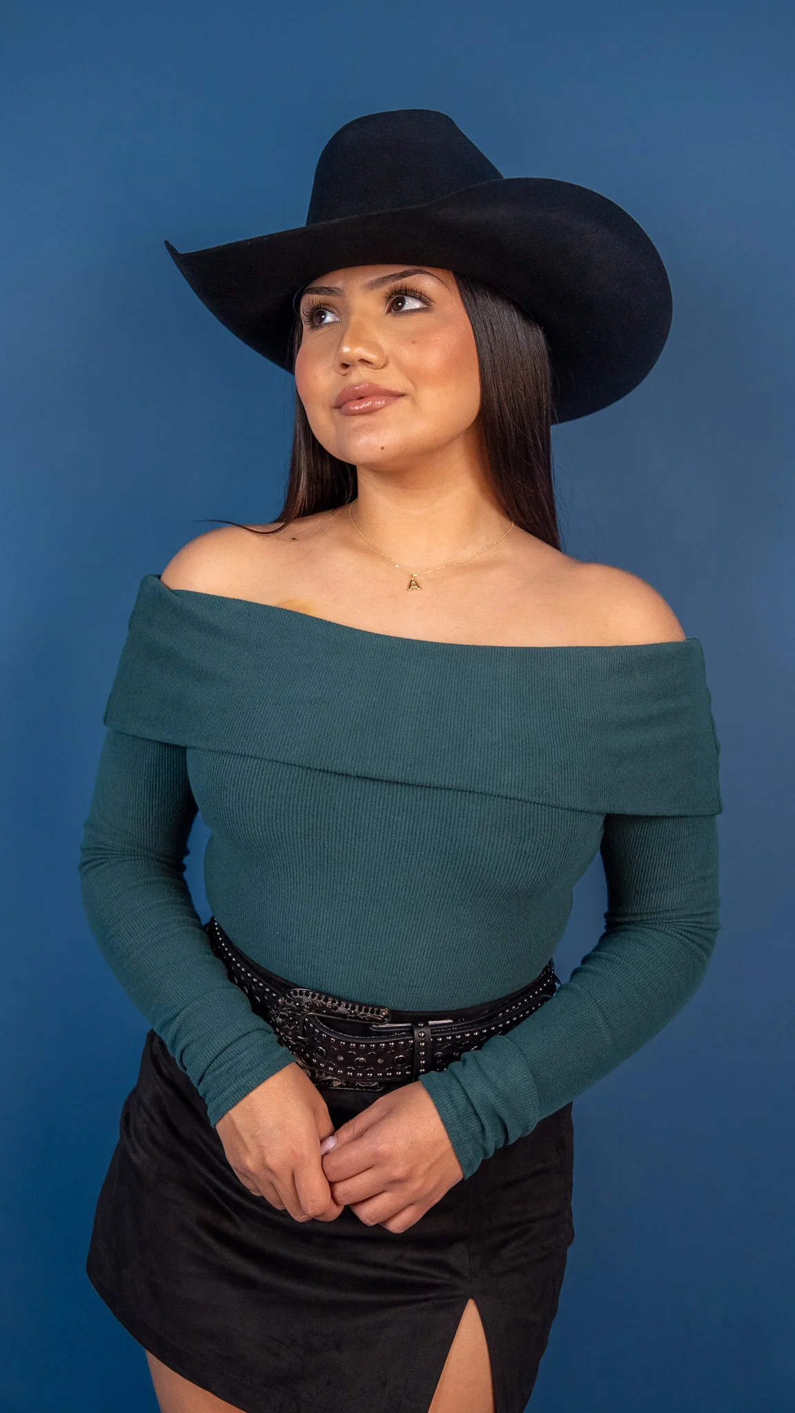 Cozy Ribbed Off-the-Shoulder Top - Image 7