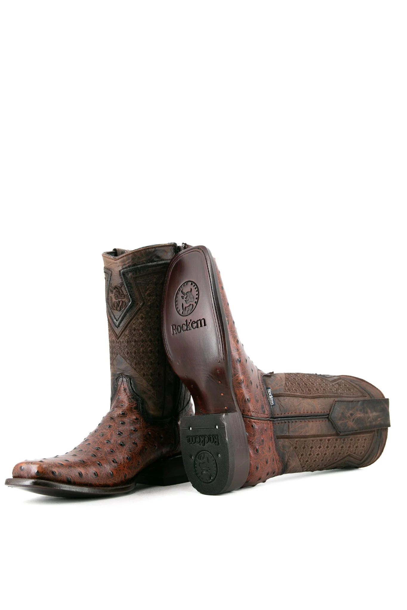 Ostrich Ranch Rodeo Cowboy Boot - Image 4