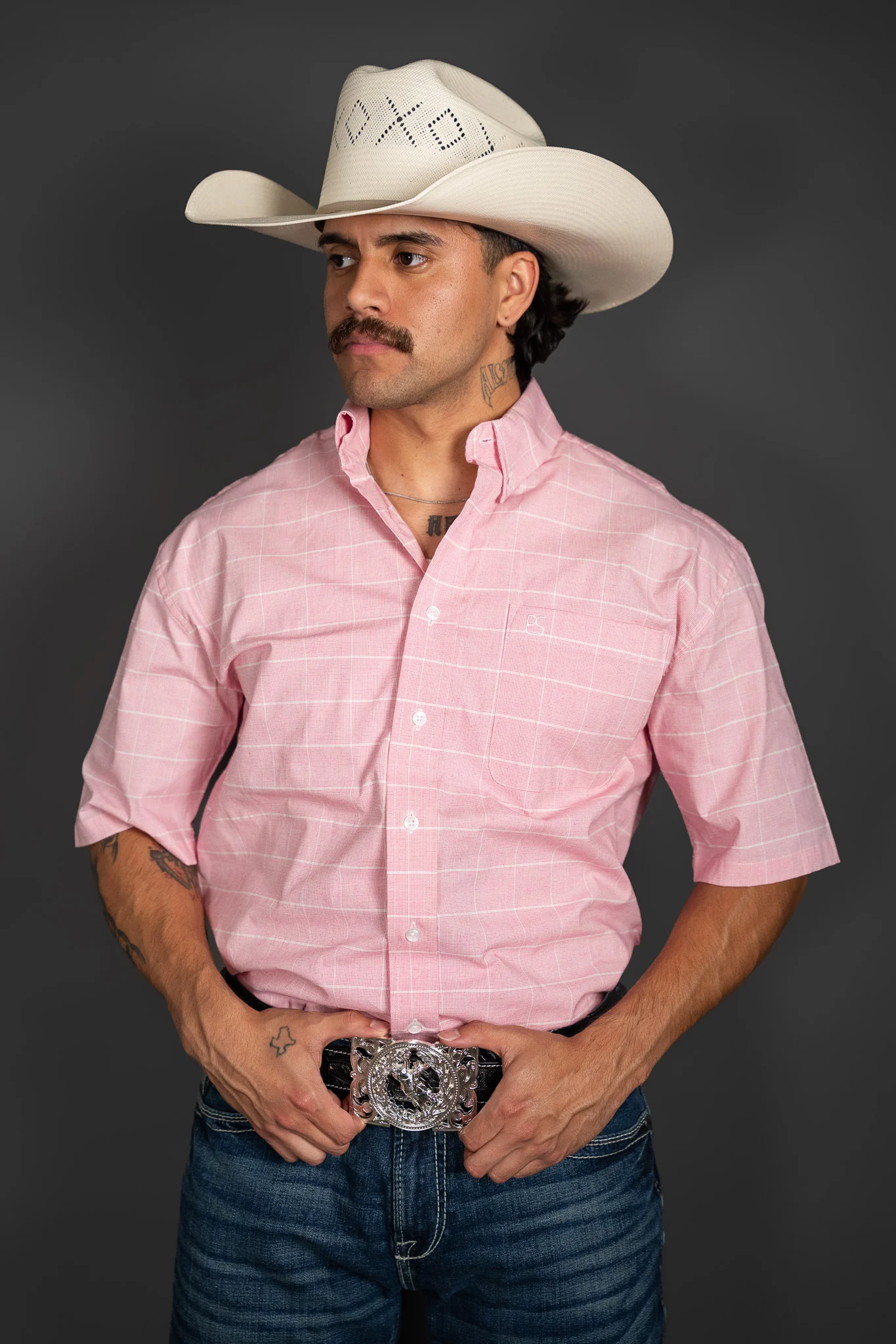 Panhandle Plaid Button Up