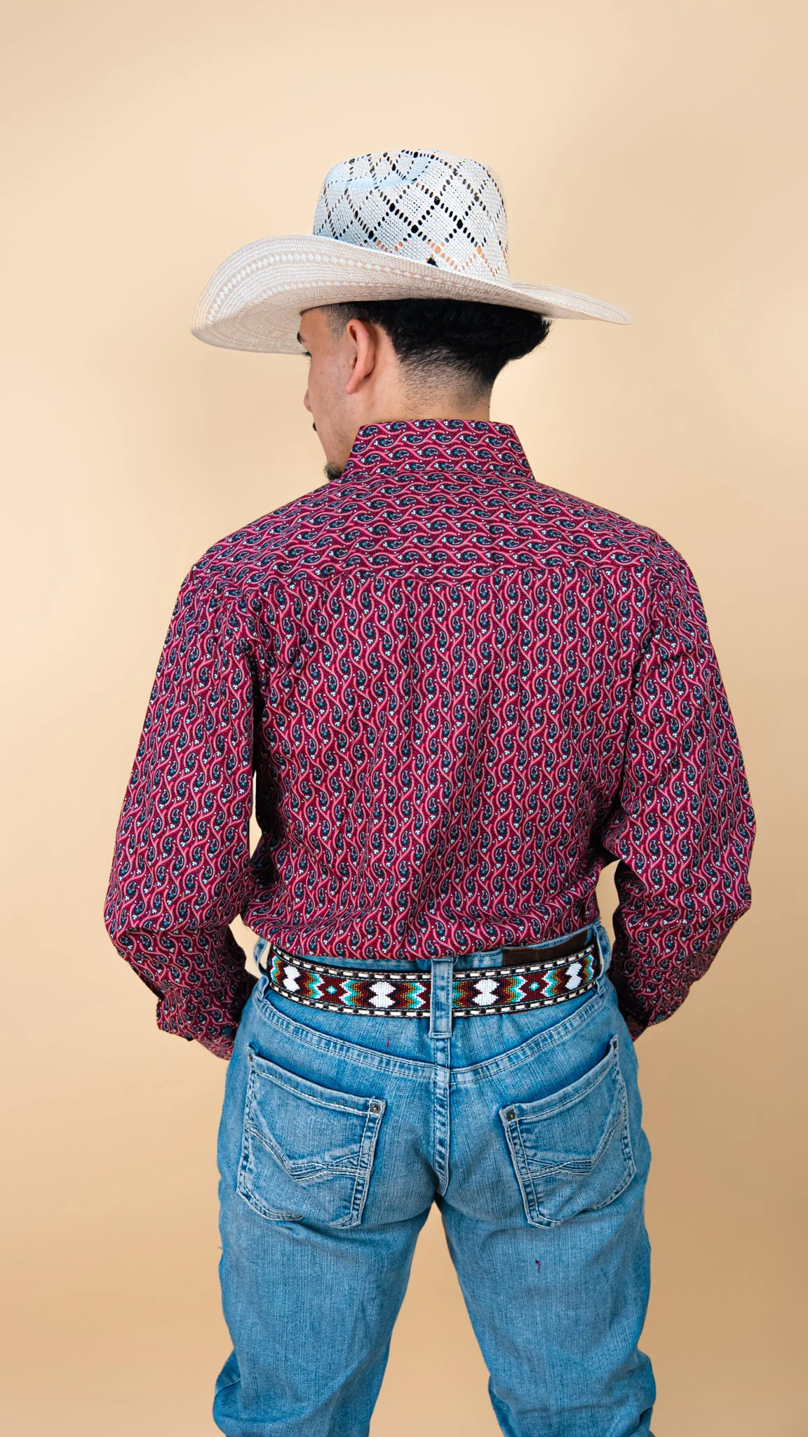 Panhandle Long Sleeve Copper Button-Up - Image 3