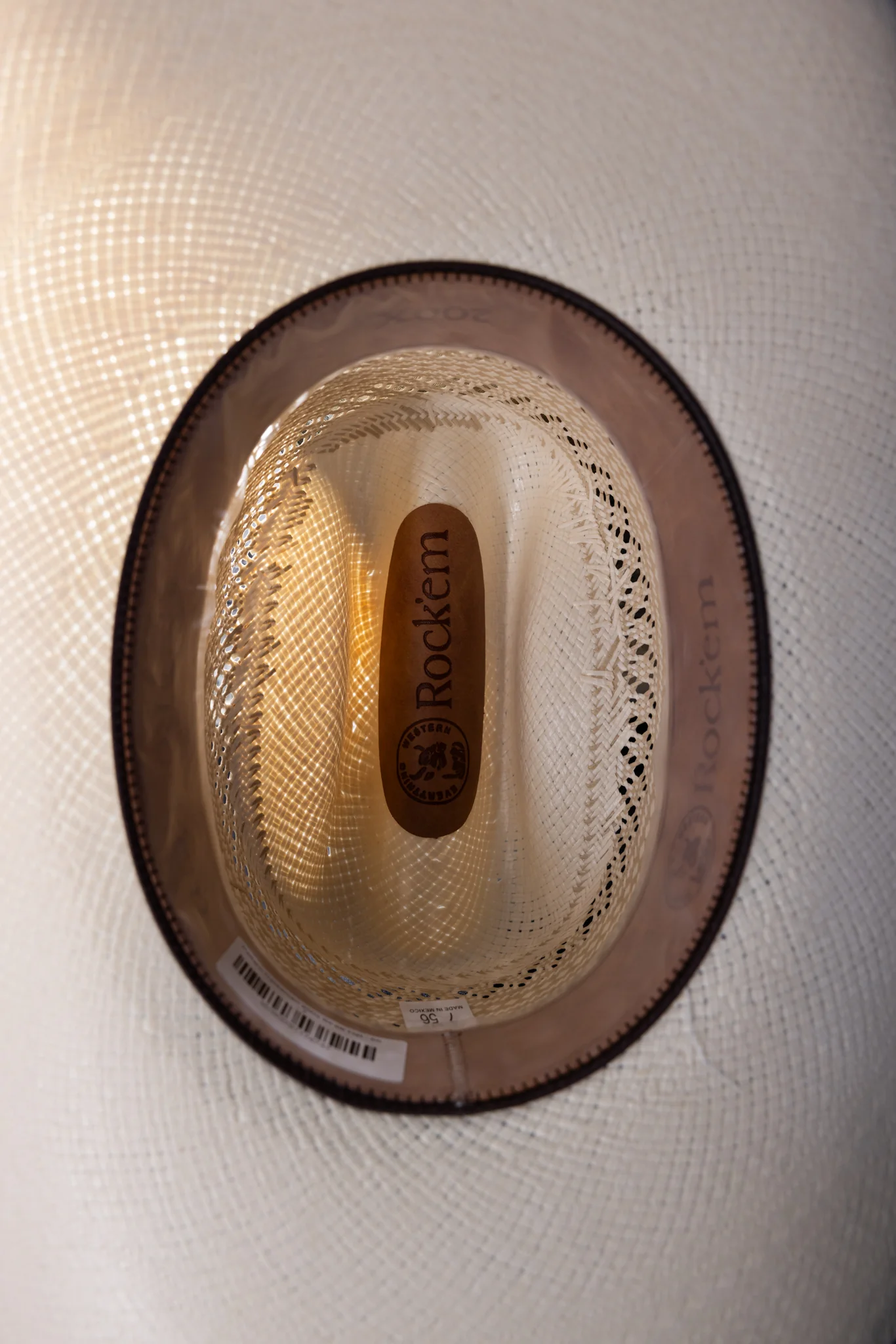 Pattern Cattlemen 200x Straw Hat FINAL SALE - Image 6