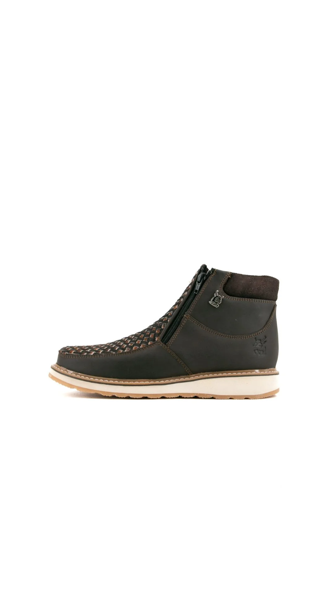 Pelo Cafe Francia Tejido Botines Artesanales - Image 2