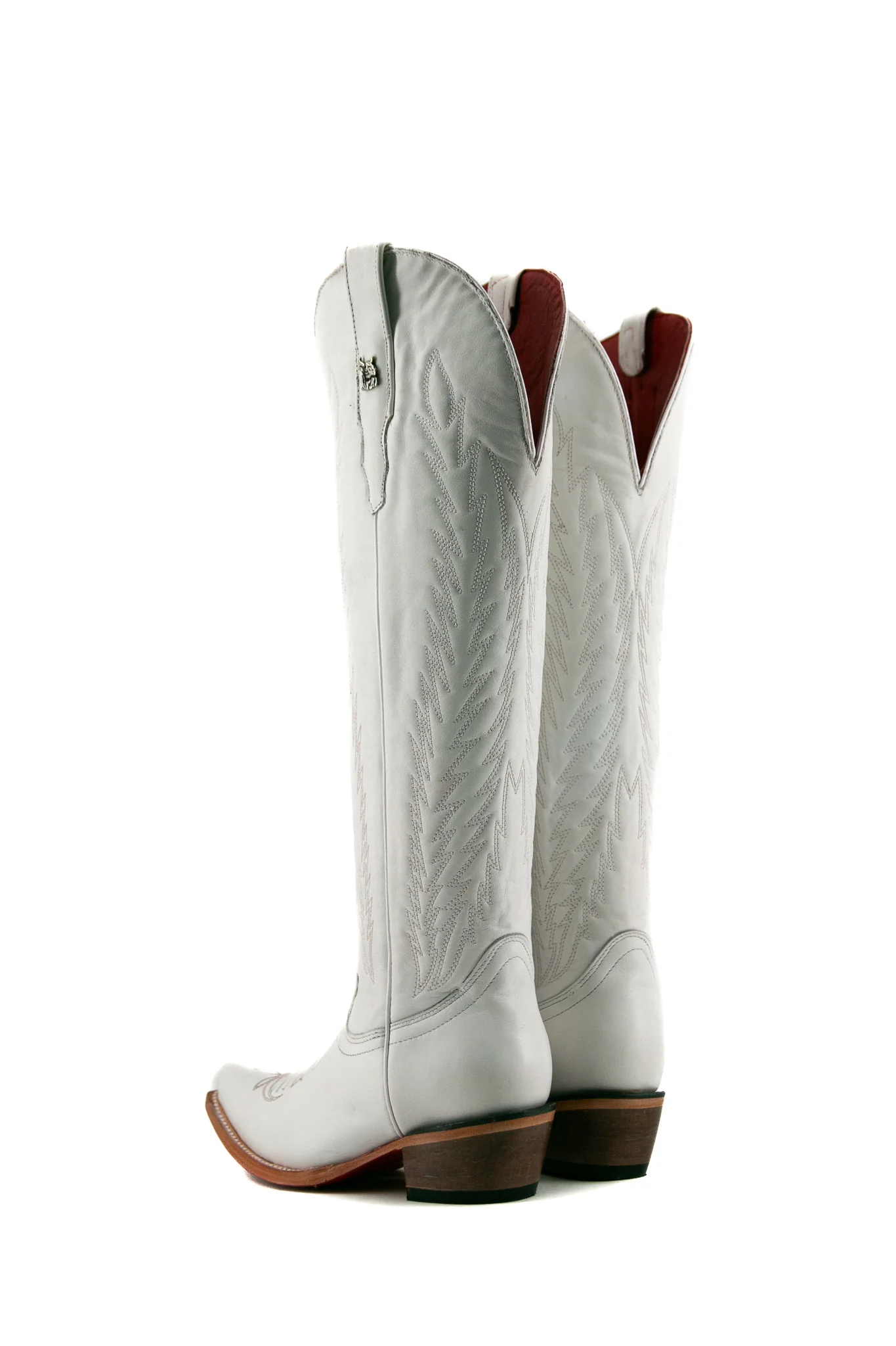 Valentina Tall Red Bottom Snip Toe Cowgirl Boot - Image 23