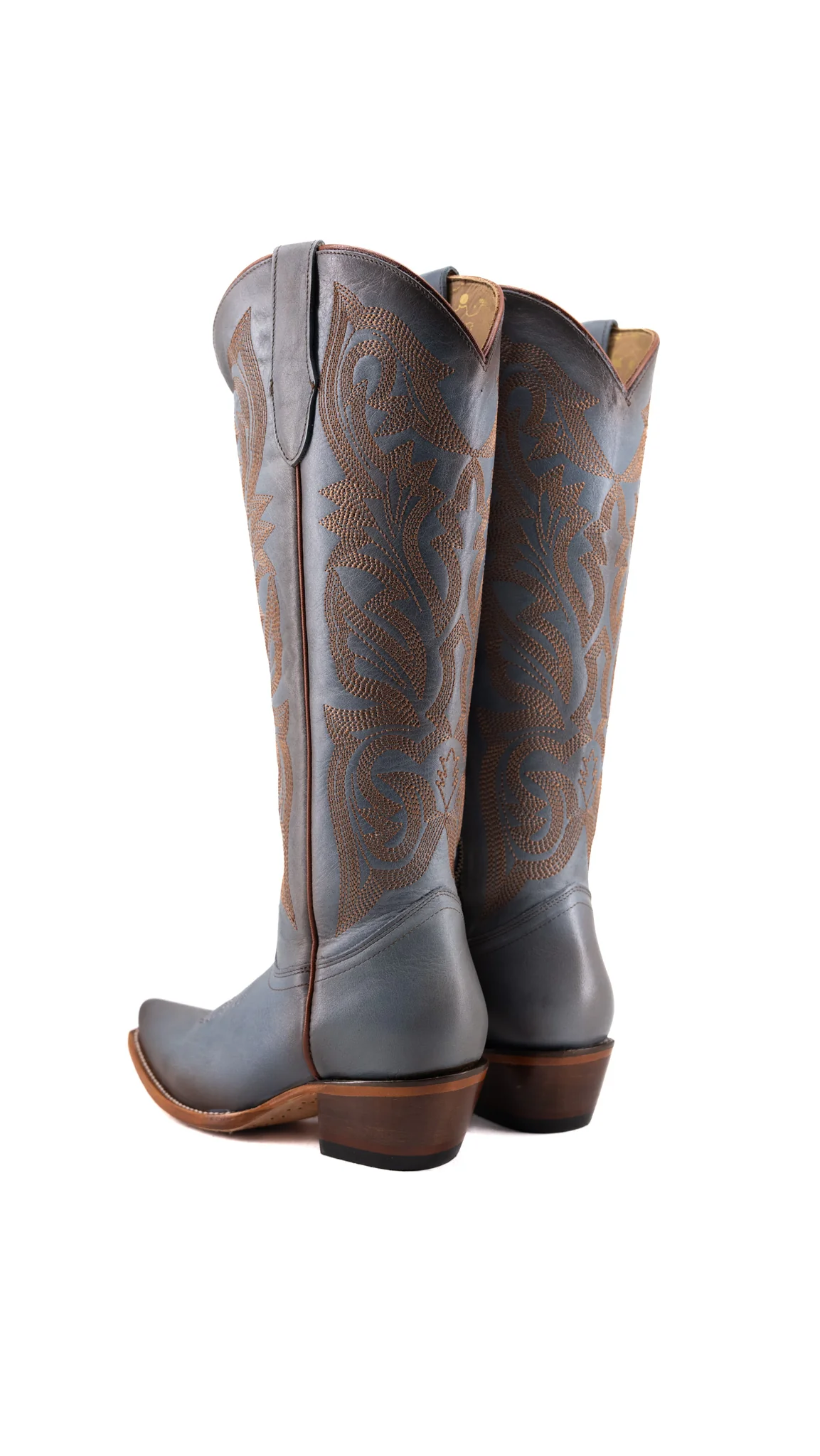 Perla Tall Snip Toe Cowgirl Boot - Image 3