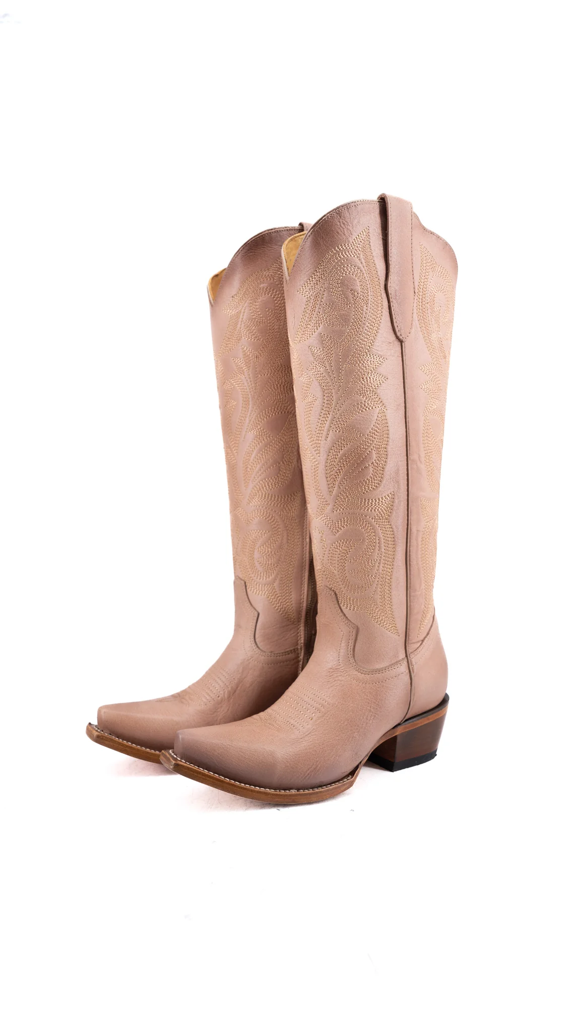 Perla Tall Snip Toe Cowgirl Boot - Image 6