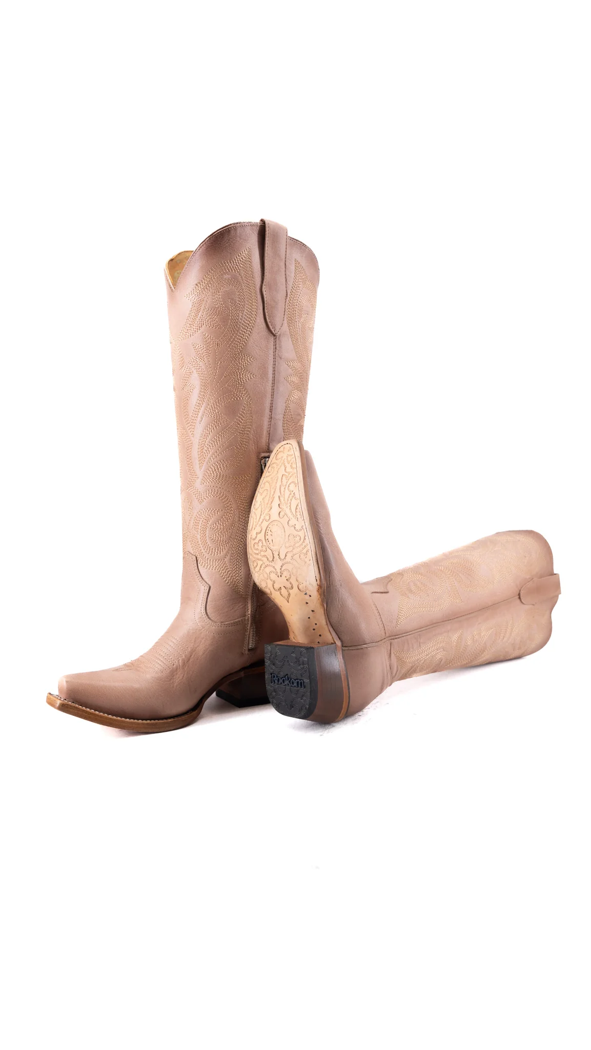 Perla Tall Snip Toe Cowgirl Boot - Image 9