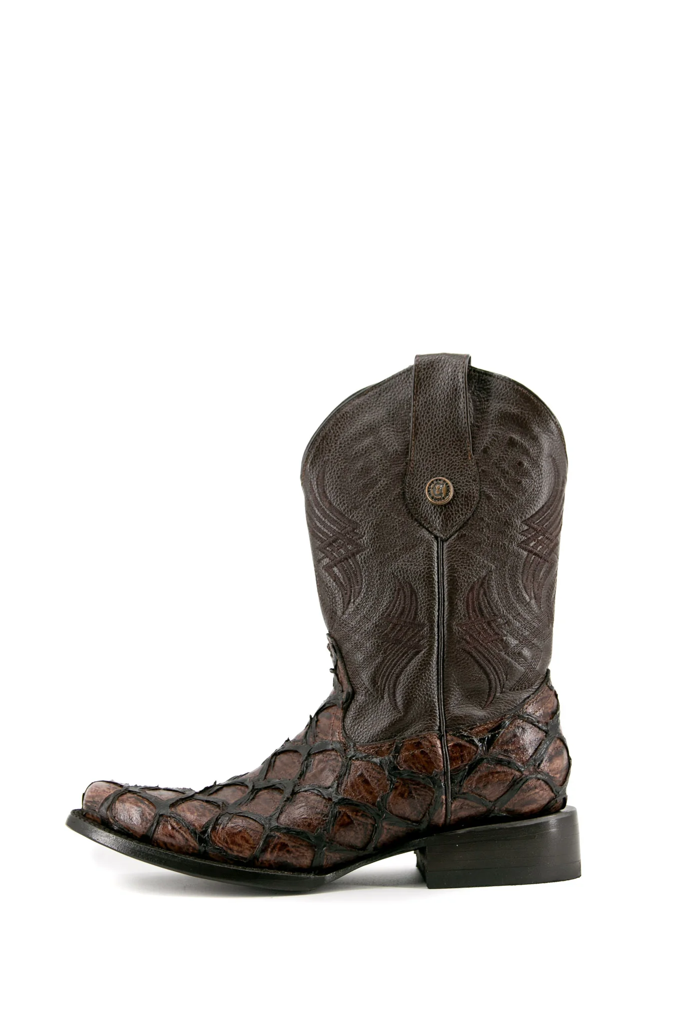 Clone Fish Pirarucu Rodeo Cowboy Boot - Image 2