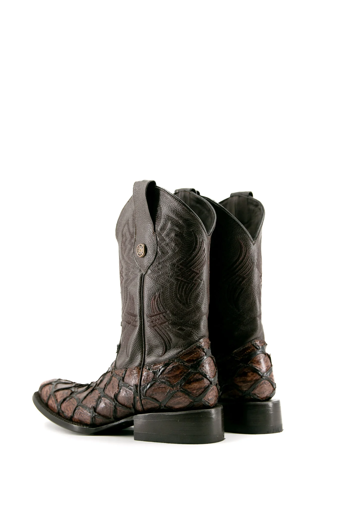 Clone Fish Pirarucu Rodeo Cowboy Boot - Image 3