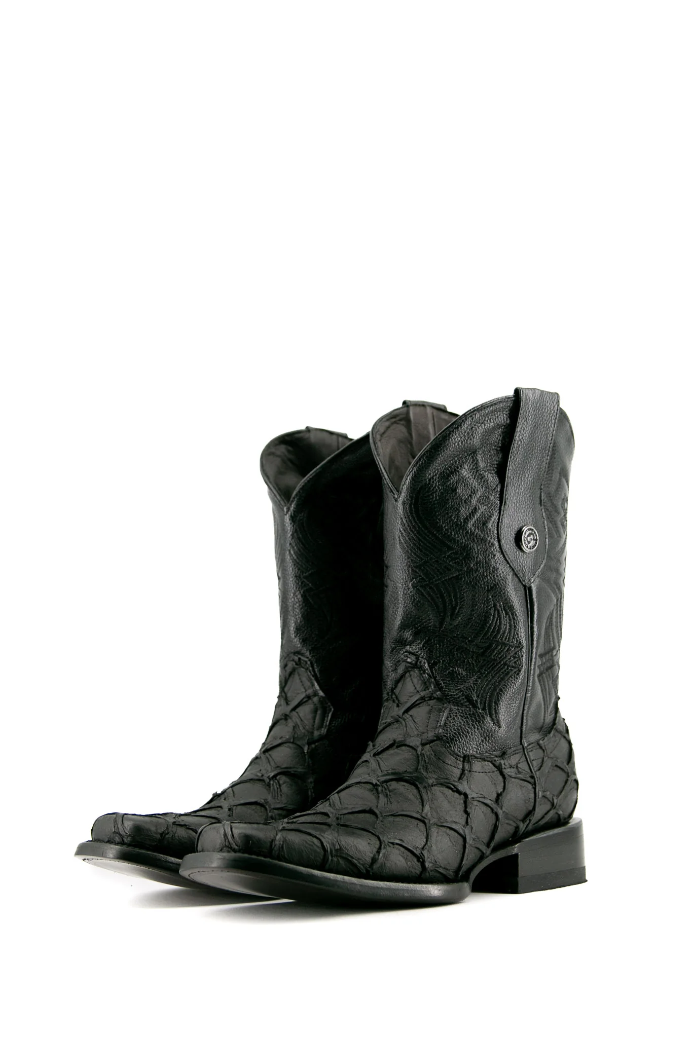 Clone Fish Pirarucu Rodeo Cowboy Boot - Image 6