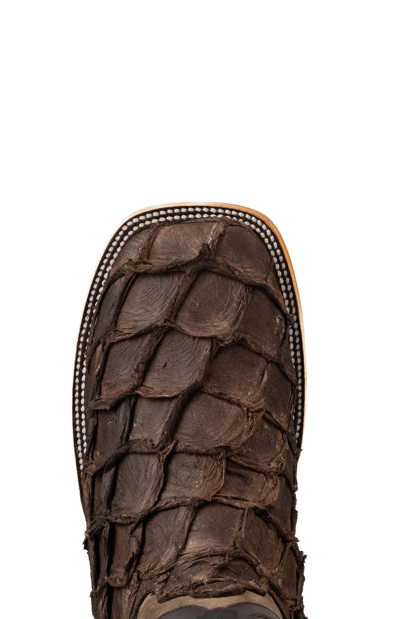 King Ranch Pirarucu Exotic Square Toe Cowboy Boot - Image 5