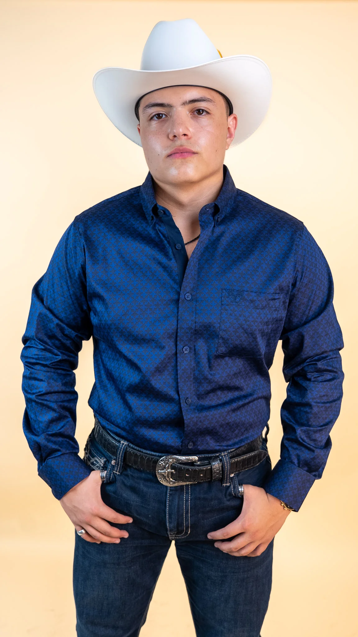 Platini Long Sleeve Brewer Button-Up - Image 2