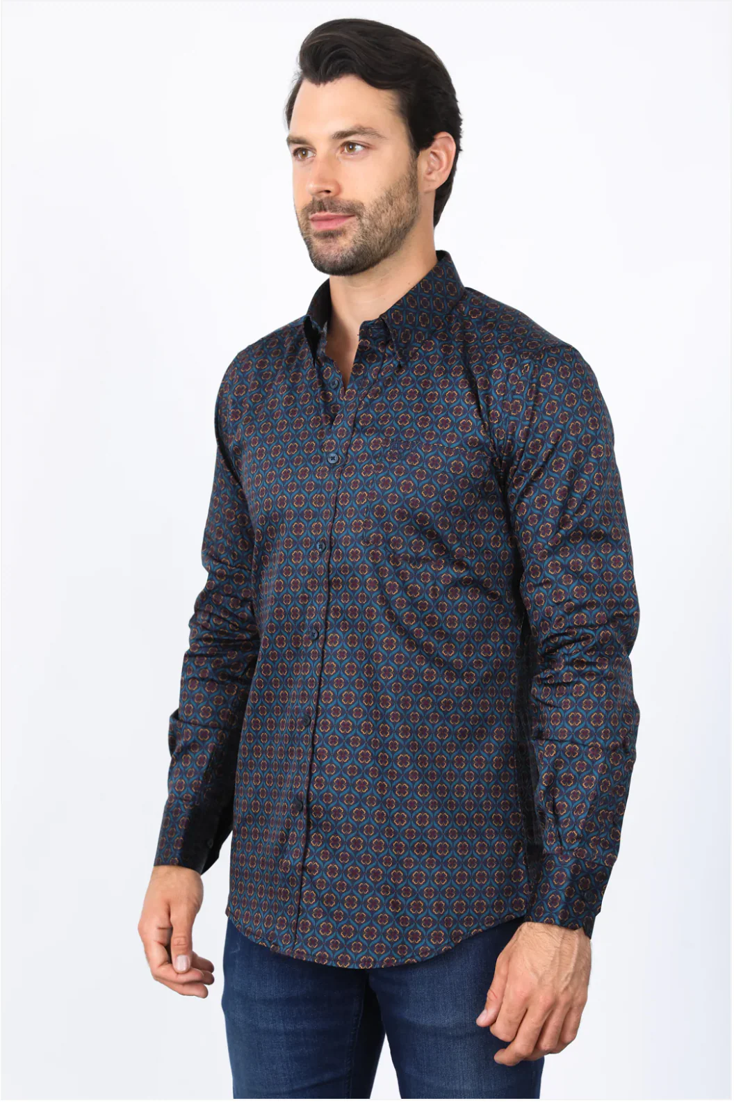 Platini Long Sleeve Henderson Button-Up - Image 3