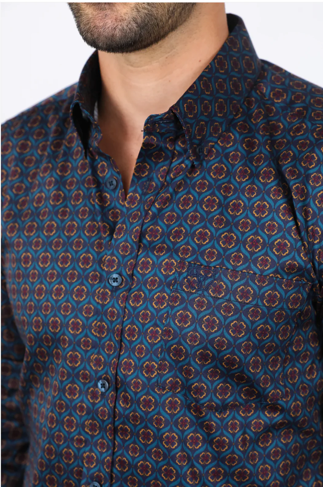 Platini Long Sleeve Henderson Button-Up - Image 4