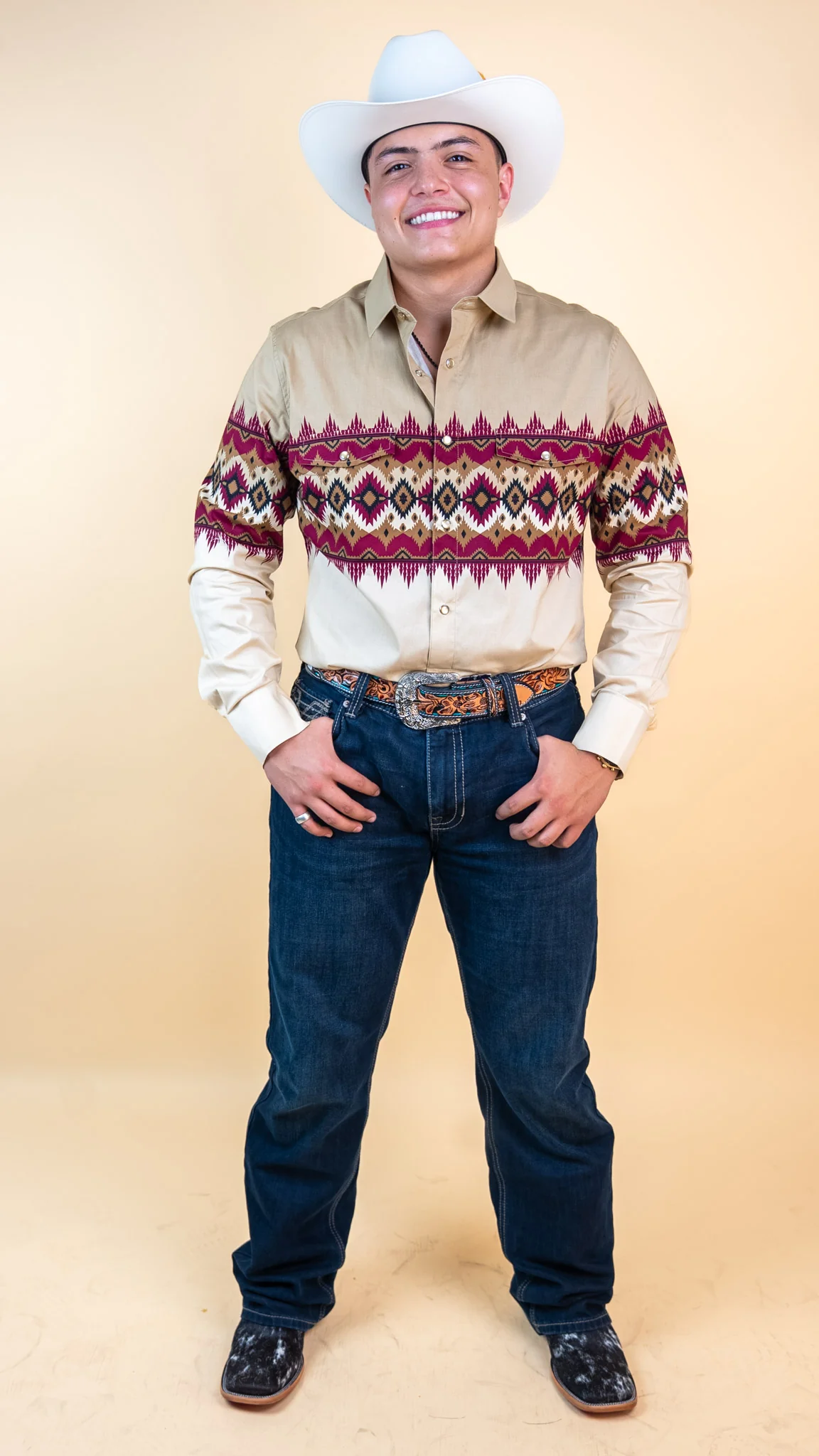 Platini Long Sleeve Lorenz Pearl Snap - Image 5