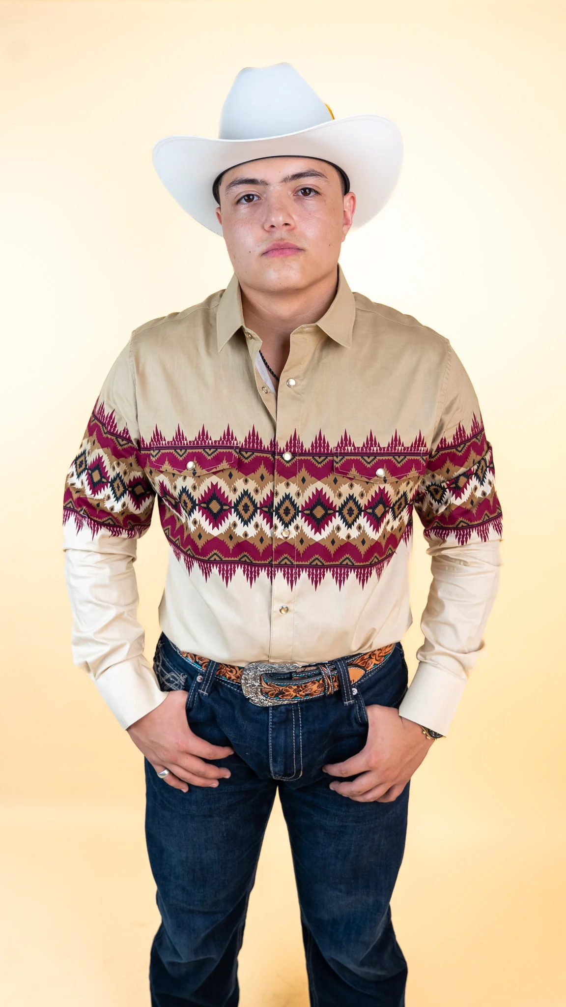 Platini Long Sleeve Lorenz Pearl Snap - Image 6