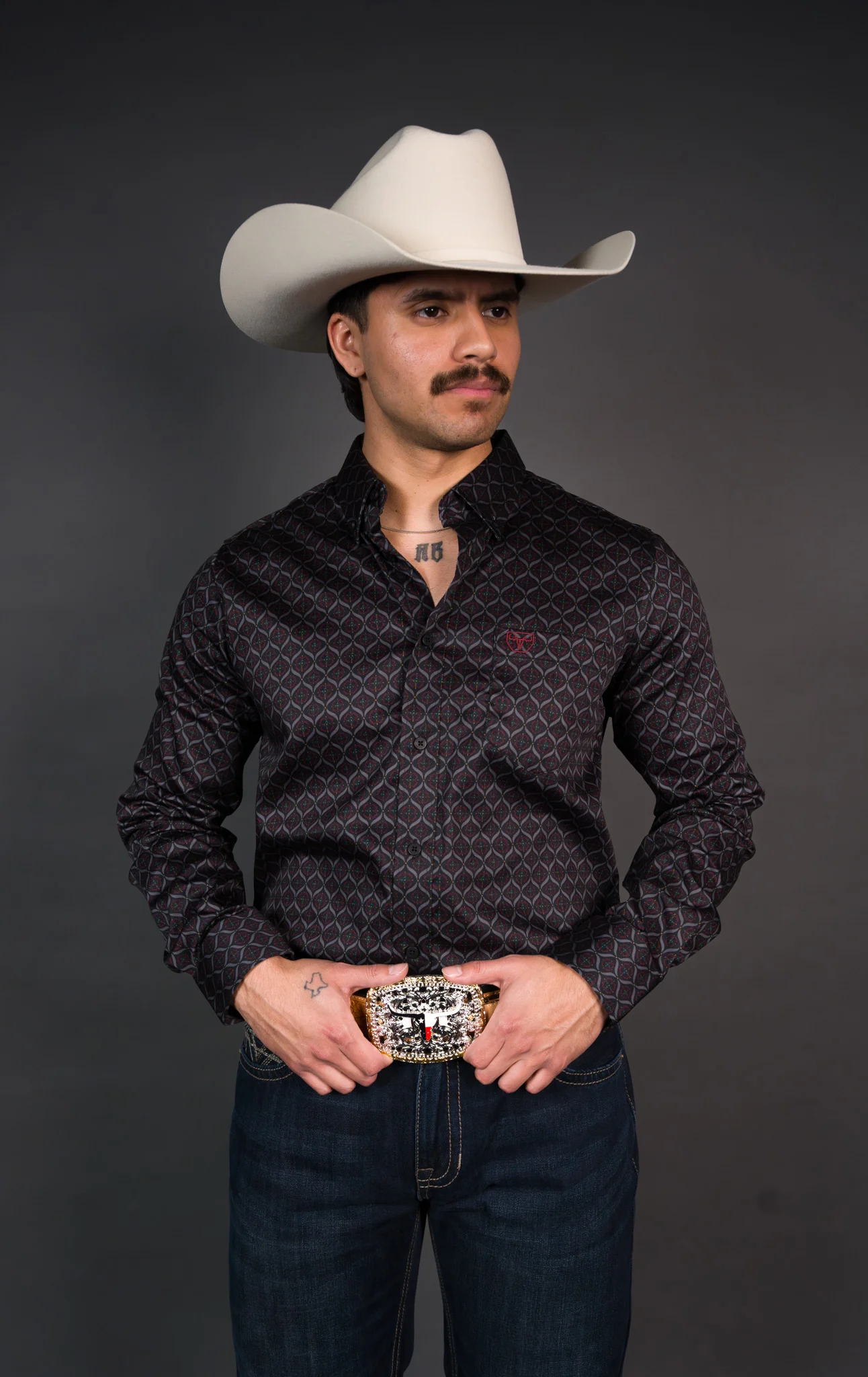 Platini Long Sleeve Nelson Button-Up - Image 2