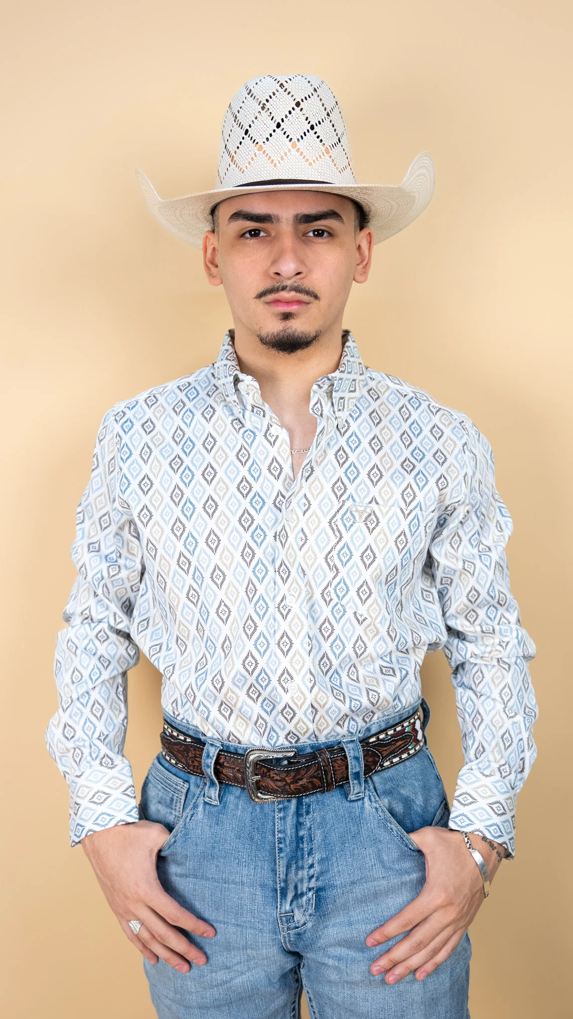 Platini Long Sleeve Perry Button-Up