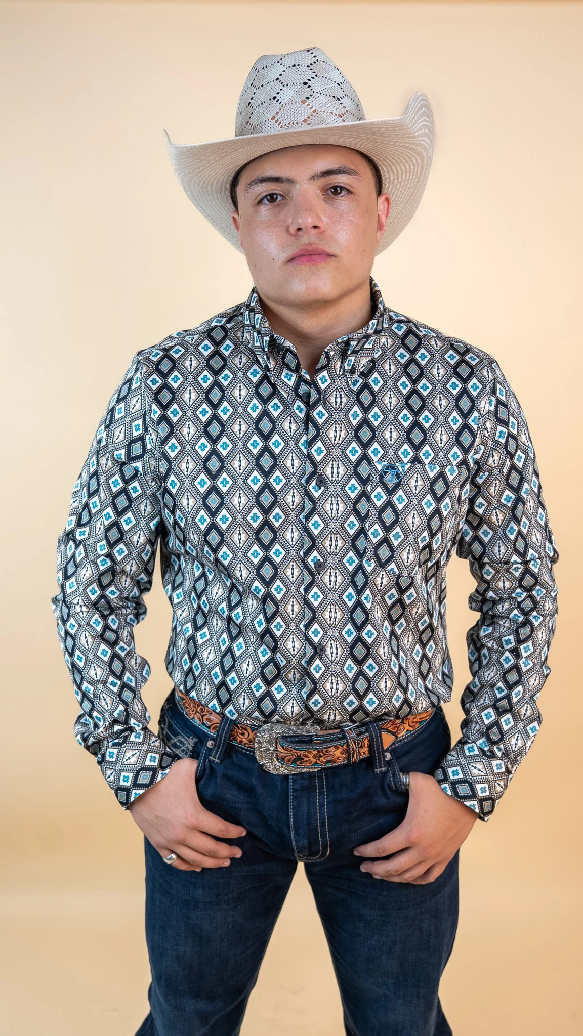 Platini Long Sleeve Scott Button-Up - Image 2