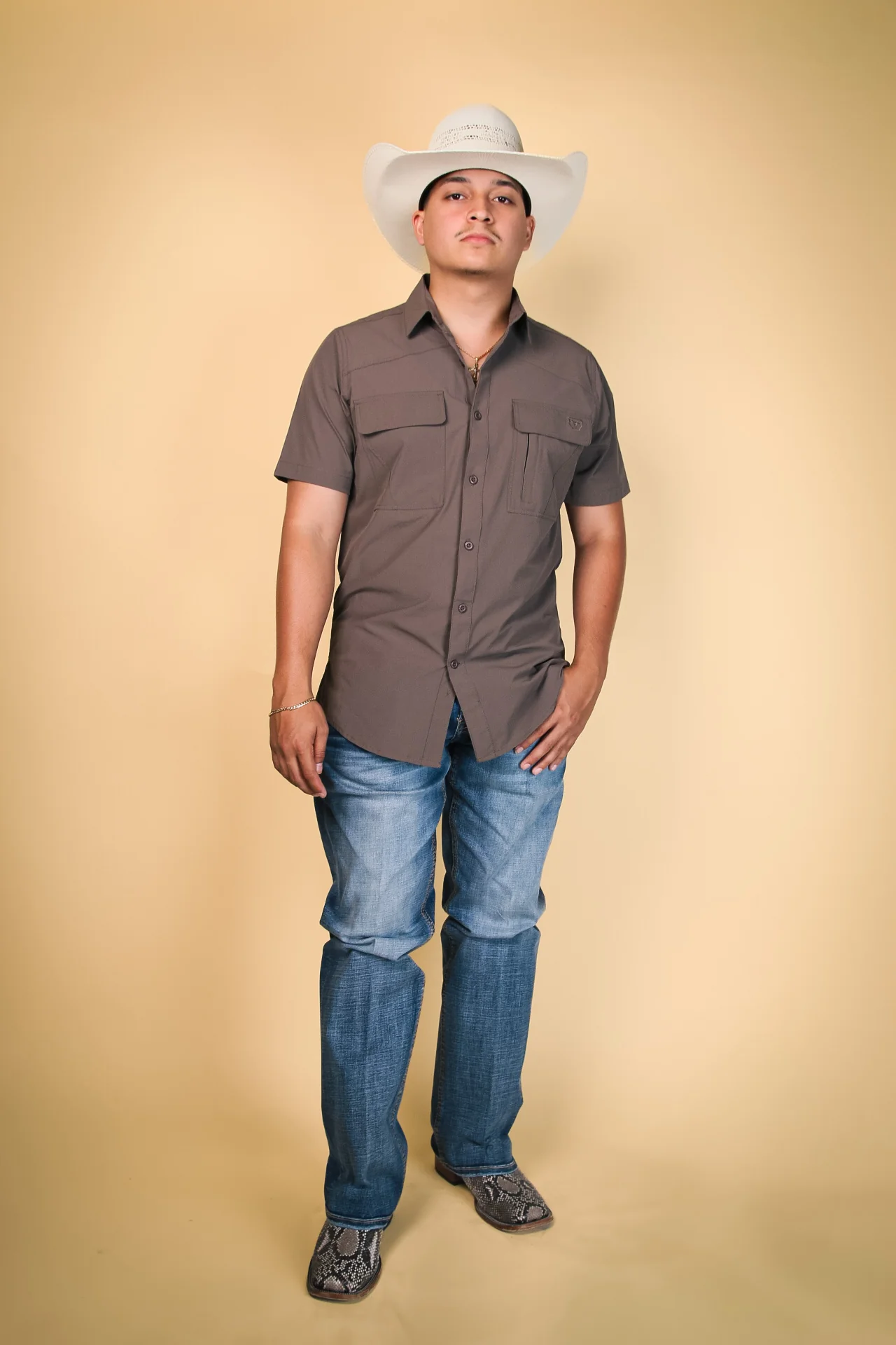 Platini Short Sleeve Patrick Button-Up - Image 3